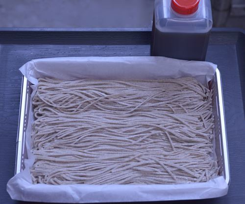 生蕎麦３人前